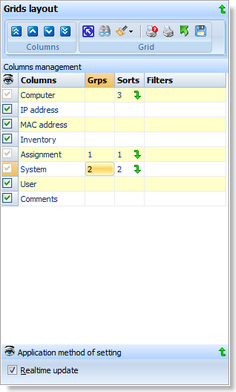 Grids layout