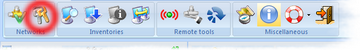 Login toolbar