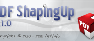 PDF ShapingUp 3.1.0, Edit New PDF Annotations (annotations PDF)