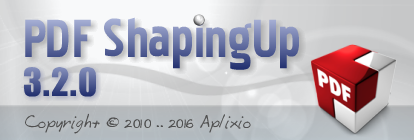 PDF ShapingUp 3.2.0, Copier et Coller des Objets PDF